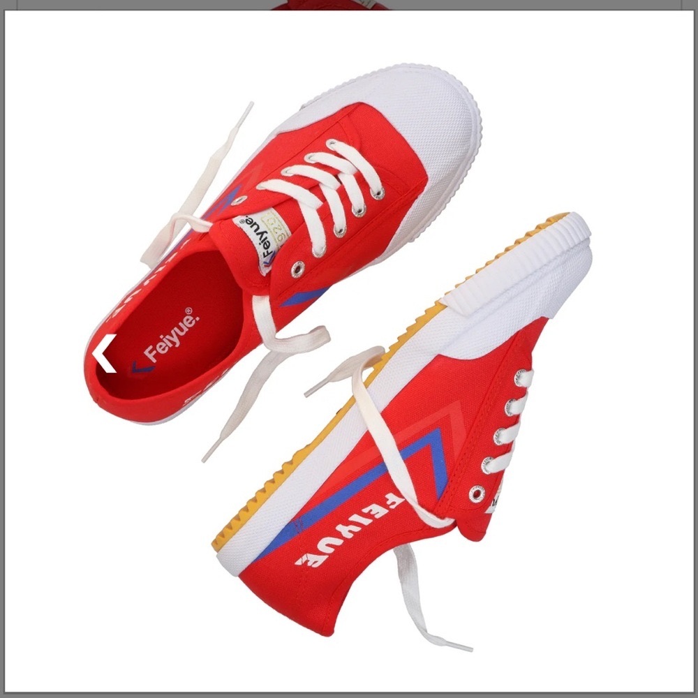 Feiyue Women’s Red Sneakers